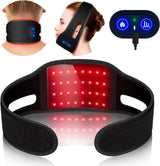 Red & Near-Infrared Light Therapy Band – Wireless LED Wrap for Face & Neck Care