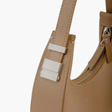 Elegant Crescent Hobo: Genuine Leather Handbag - Julie bags