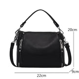 Luxury Elegance: Genuine Leather Women's Handbag - Julie bags
