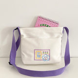 Women Small Canvas Shoulder Bag