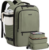 40L Travel Backpack Carry On, Airline Approved with Laptop Compartment & Packing Cubes - Julie bags