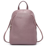 Women’s Genuine Leather Anti - Theft Backpack – Small & Elegant - Julie bags