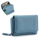 Compact Elegance: Genuine Leather Women's Wallet - Julie bags