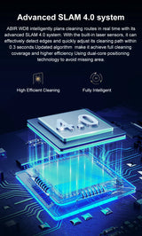 Smart Window Cleaning Robot with Dual Spray & High Suction Technology