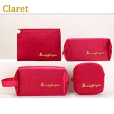 Velvet Cosmetic Bags set - Julie bags