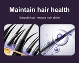 Cordless Hair Straightening Brush – Rechargeable 4-Temperature Styling Comb