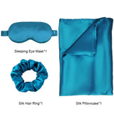 100% Mulberry Silk Pillowcase Set – Beauty Sleep Gift Set