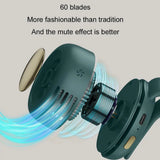 Portable Clip-On Waist Fan – USB Rechargeable Hands-Free Personal Cooling Fan