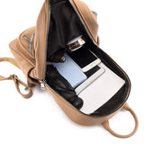 Enhance your day's experience with this Leather Backpack - Julie bags