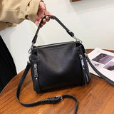 Luxury Elegance: Genuine Leather Women's Handbag - Julie bags