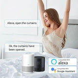 Smart Automatic Curtain Opener with App, Voice & Timer Control