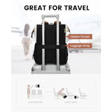 Women’s 15.6" Laptop & Lunch Backpack – Work & Travel - Julie bags