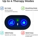 Red & Near-Infrared Light Therapy Band – Wireless LED Wrap for Face & Neck Care
