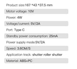 Smart Motorized Blind Driver with Alexa, Google & Voice Control