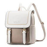Stylish Multi - Function PU Leather Backpack - Julie bags