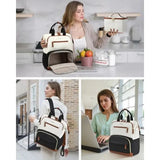 Women’s 15.6" Laptop & Lunch Backpack – Work & Travel - Julie bags