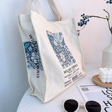 Canvas Shoulder Bag William Morris