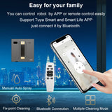 Smart Window Cleaning Robot with Dual Spray & High Suction Technology