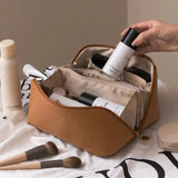 EFFICIENT ELEGANCE: LARGE-CAPACITY WATERPROOF TRAVEL COSMETIC BAG - Julie bags