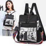 Stylish Oxford Fashion Backpack for Women - Julie bags