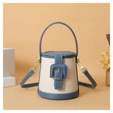 Chic Box-Shaped genuine leather Crossbody Bag - Julie bags