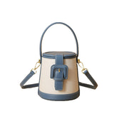 Chic Box-Shaped genuine leather Crossbody Bag - Julie bags