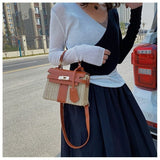Vintage Woven Rattan Bag - Julie bags