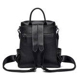 Stylish Leather Backpack for School and Travel - Julie bags