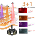 Advanced Wireless LED Face Mask – 7-Color Silicone Light Therapy System