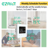 Smart WiFi Thermostat for Floor Heating & Boilers with Alexa & Google Control