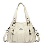 Luxury in Every Detail: Genuine Leather Women's Bucket Bag - Julie bags