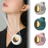 Portable Clip-On Waist Fan – USB Rechargeable Hands-Free Personal Cooling Fan