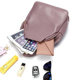 Women’s Genuine Leather Anti - Theft Backpack – Small & Elegant - Julie bags