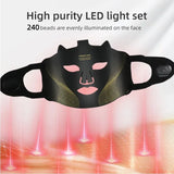 Advanced Wireless LED Face Mask – 7-Color Silicone Light Therapy System