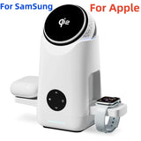 3-in-1 Magnetic Wireless Charging Station for iPhone, AirPods & Smart Watch