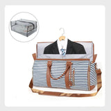 2 - in - 1 Garment Duffel Bag for Travel – Convertible Carry - On Suit Bag with Shoulder Strap - Julie bags