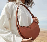 Embrace Elegance: The Luna Leather Hobo Handbag - Julie bags