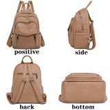 Enhance your day's experience with this Leather Backpack - Julie bags