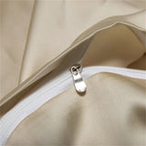 100% Silk Bedding Set - Luxury Solid Color Duvet Cover & Sheets