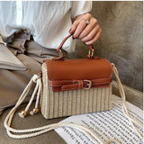 Chic and Timeless: Vintage Straw Beach Bags for Women - Julie bags