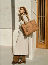 Elegant Floral Laptop Tote Bag - Julie bags