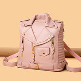 Premium Leather Backpack: Stylish and Functional - Julie bags