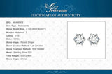 Moissanite Stud Earrings – D Color 925 Sterling Silver Classic Solitaire Earrings for Women - Julie bags