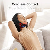 Red & Near-Infrared Light Therapy Band – Wireless LED Wrap for Face & Neck Care