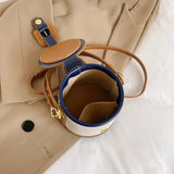 Chic Box-Shaped genuine leather Crossbody Bag - Julie bags