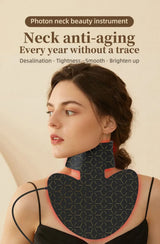 LED Neck Light Therapy Mask – Flexible Skincare Device for Neck & Décolleté Care
