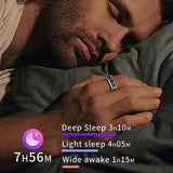 Smart Ring – LED Display, Heart Rate & SpO2, Bluetooth, Waterproof - Julie bags