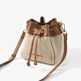 Chic Genuine Leather Designer Bucket Bag: New Fashion for Women - Julie bags