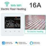 Smart WiFi Thermostat for Floor Heating & Boilers with Alexa & Google Control