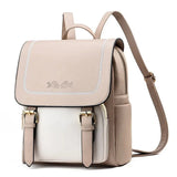 Stylish Multi - Function PU Leather Backpack - Julie bags